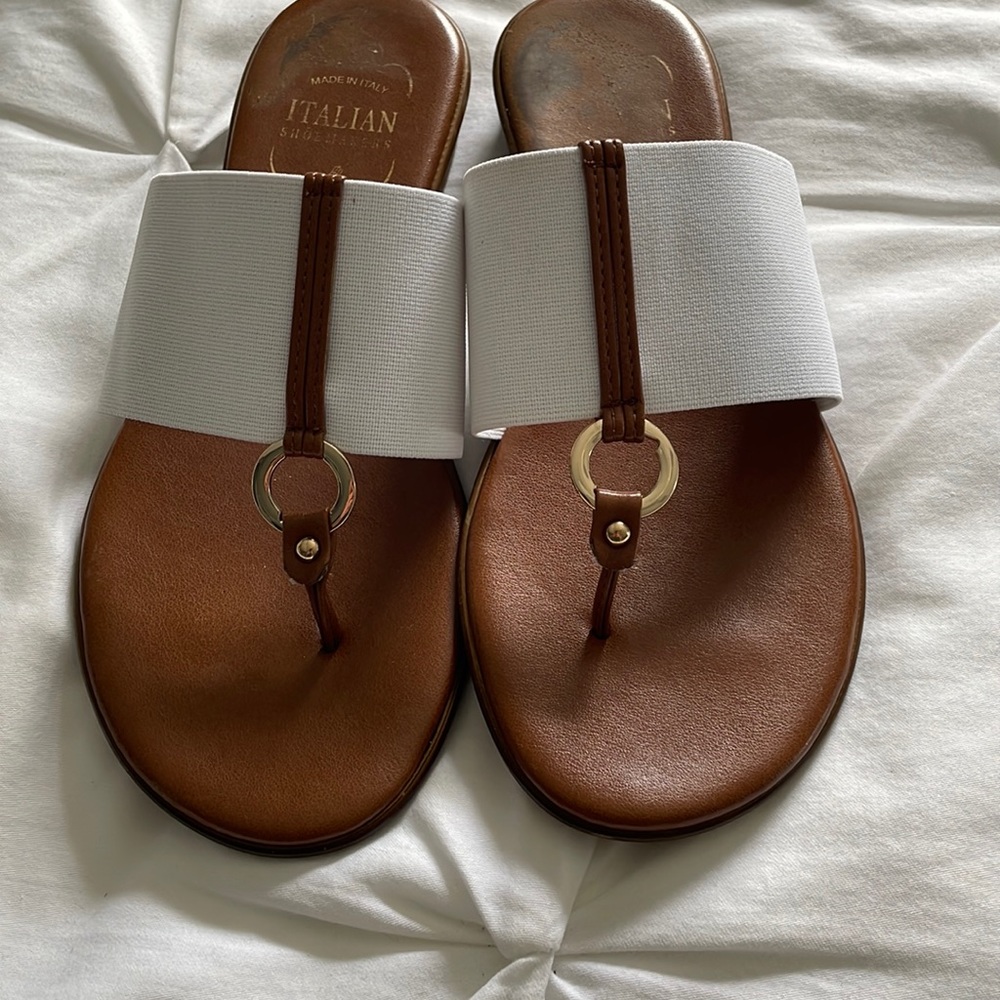 White Sandals
